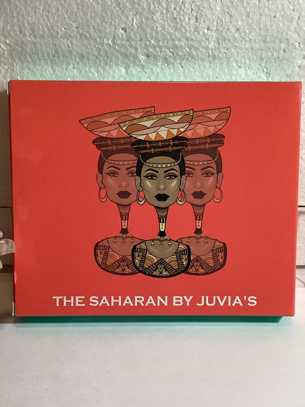 Juvia's Place Vibrant Orange Saharan Palette Box